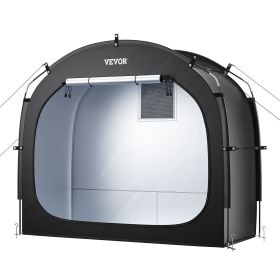 Outdoor Bike Storage Tent Spacious Waterproof Bike Tent for 1 to 2 Bikes